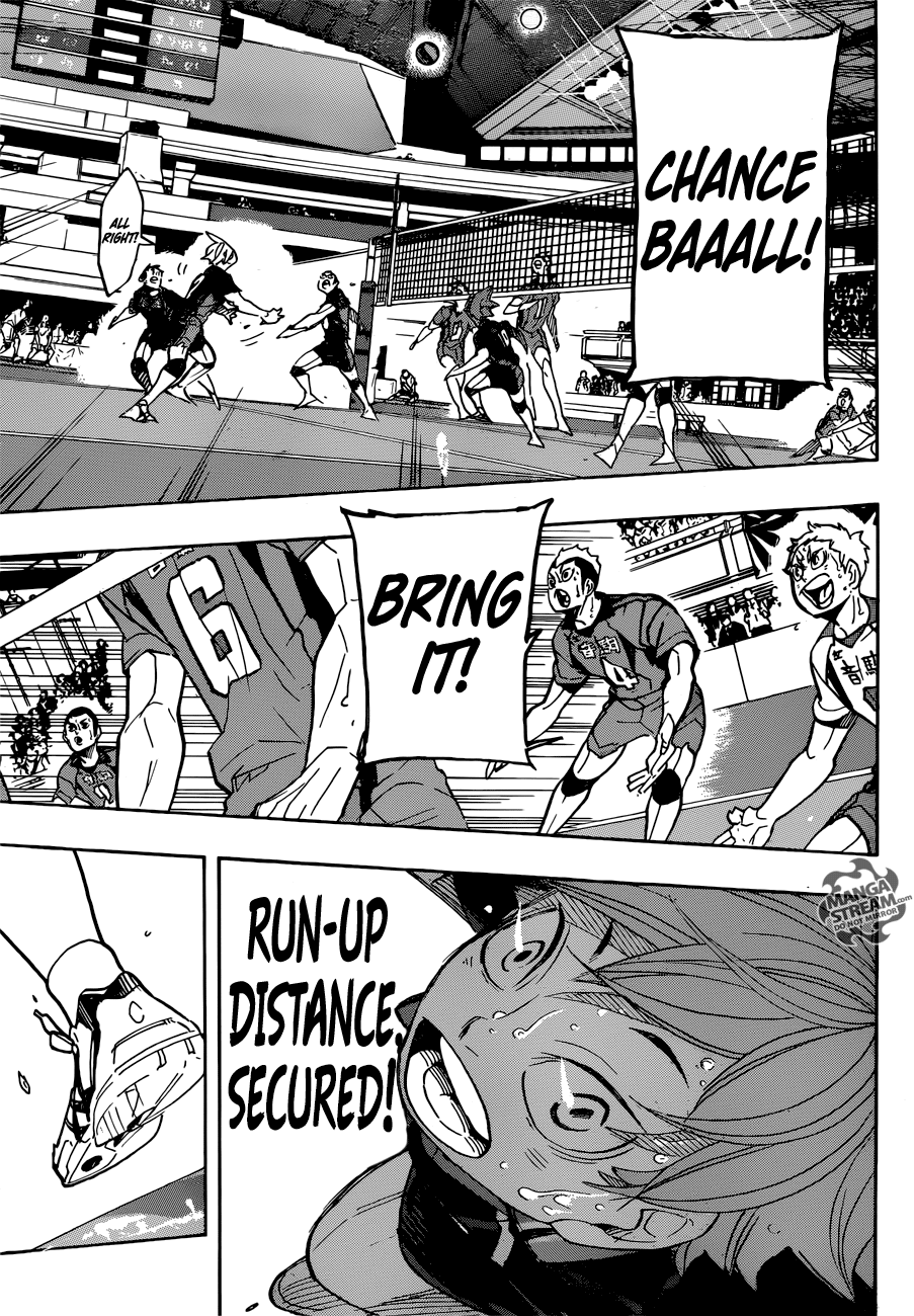 Haikyuu!!, Chapter 313 image 17